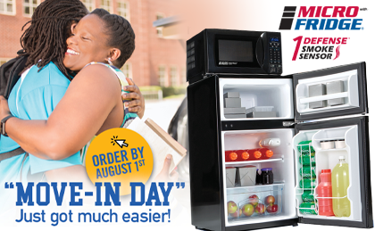 Order by August 1st. Move-In Day just got much easier!