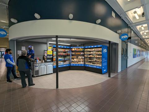 Bulls on the Run grab & go convenience store in Natural Sciences Complex.