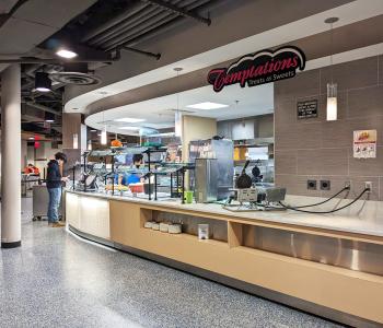 Temptations (Treats & Sweets) station at C3.