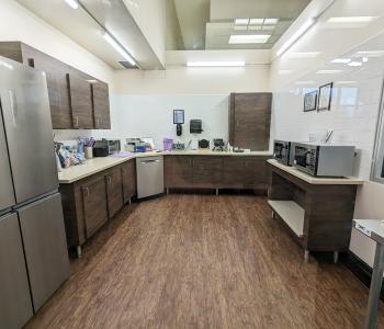 The inside of Simple Kitchen at Goodyear Dining Center.