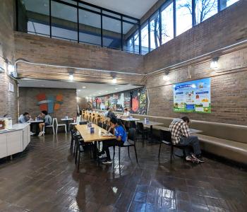 The seating area at Governors Dining Center.