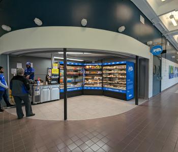 Bulls on the Run grab & go convenience store in Natural Sciences Complex.